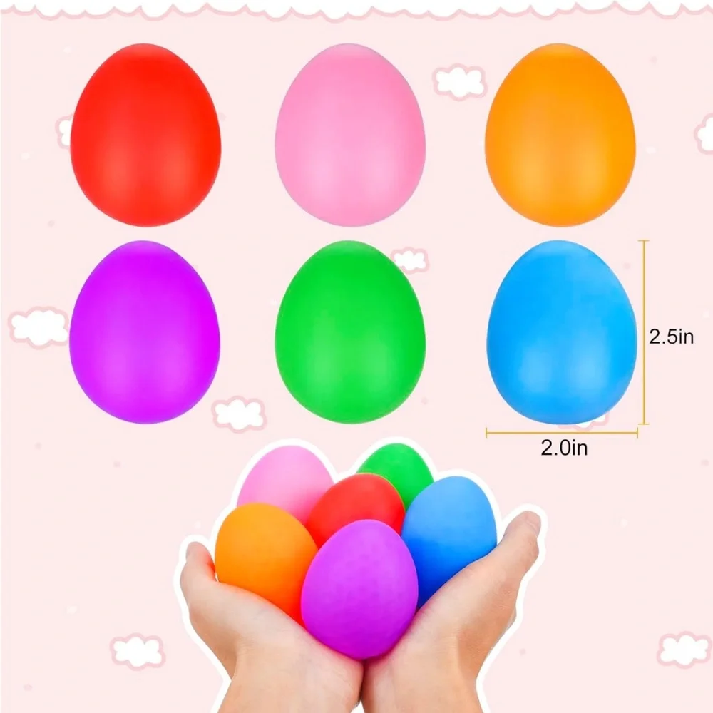 Easter Eggs Sensory Toys- 6 count